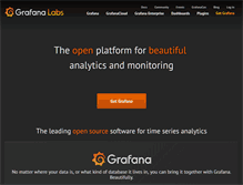 Tablet Screenshot of grafana.com